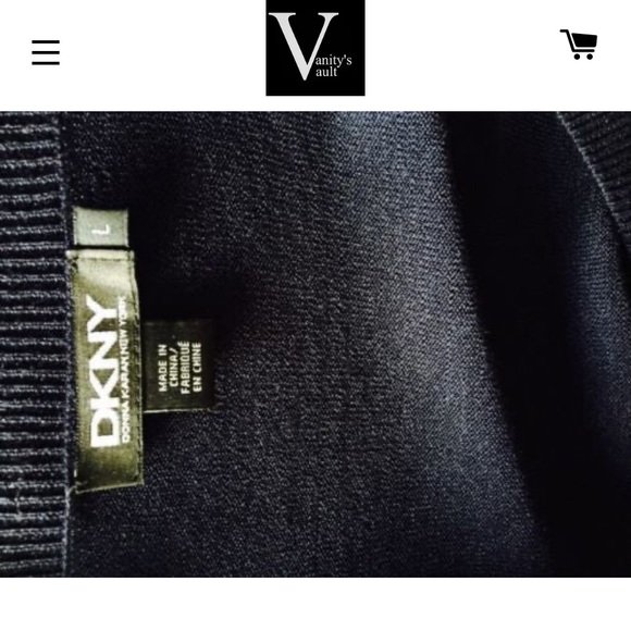 DKNY Sequence silk sweater - Picture 2 of 6